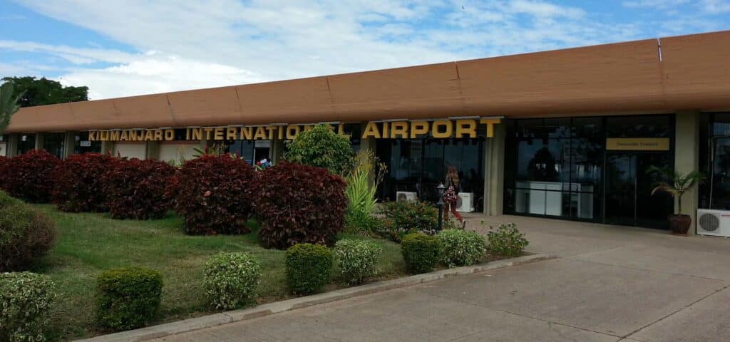 kilimanjaro airport banner