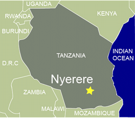 nyerere map