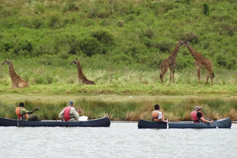 Arusha National Park Canoeing