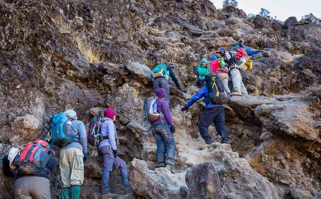 Barranco Wall Kilimanjaro