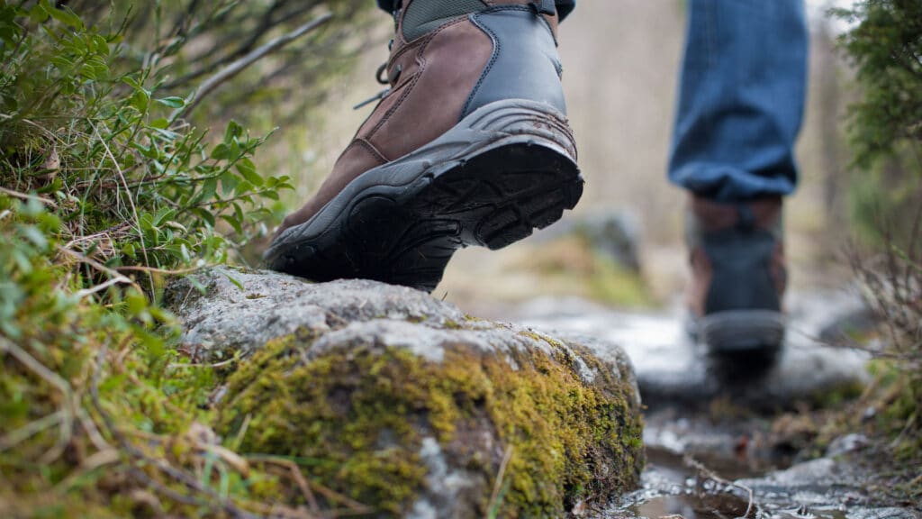 Walking Boots Stepping Stones