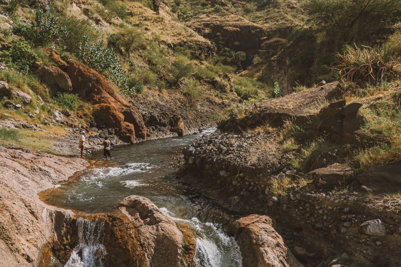 Ngare Sero Waterfall