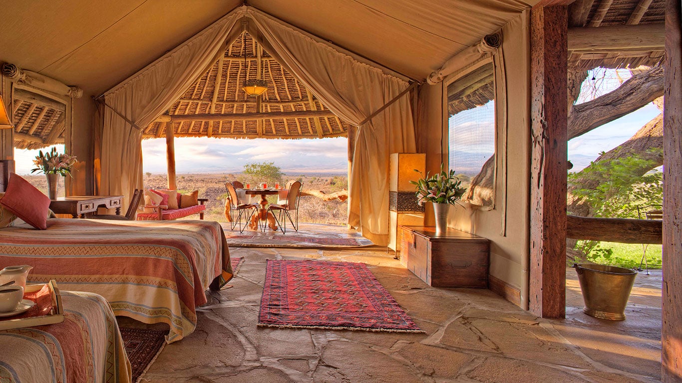 Elewana Tortilis Camp Family Tented Suites