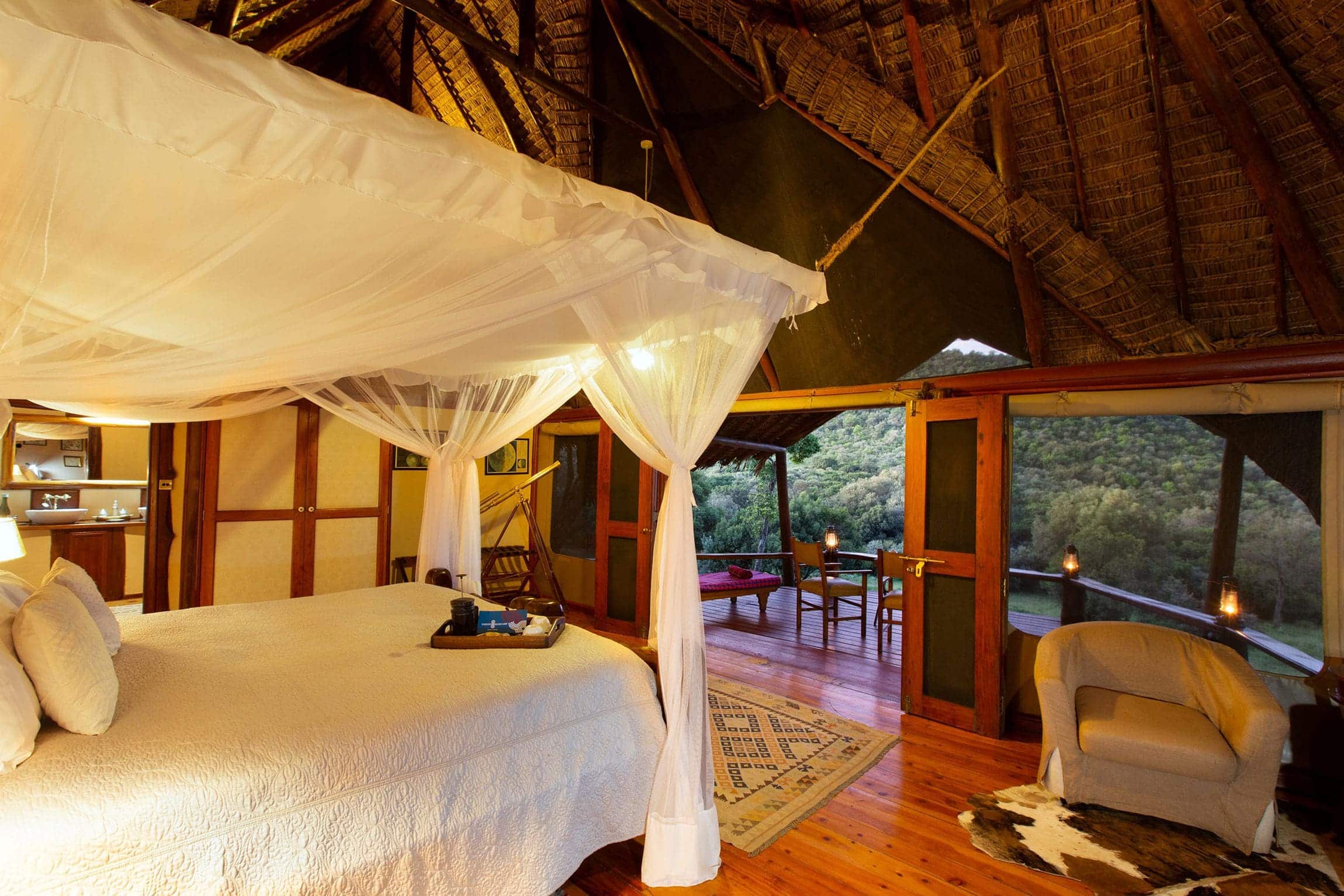 Saruni Basecamp Saruni Mara Cottage bedroom layout