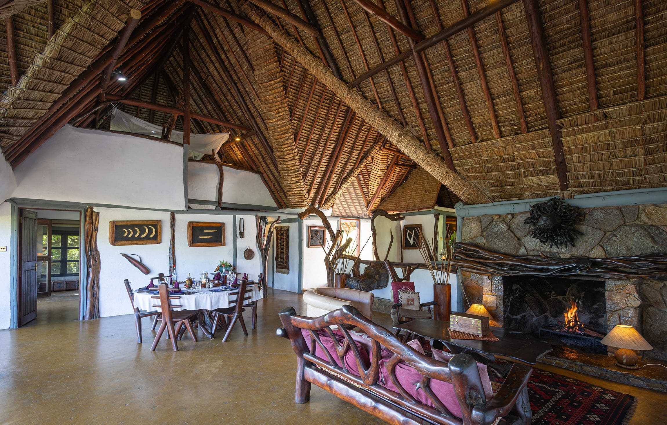 Saruni Basecamp Saruni Mara Private Villa lounge