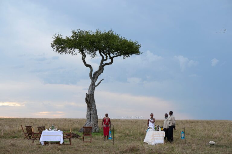 Saruni Basecamp Saruni Wild dining setup