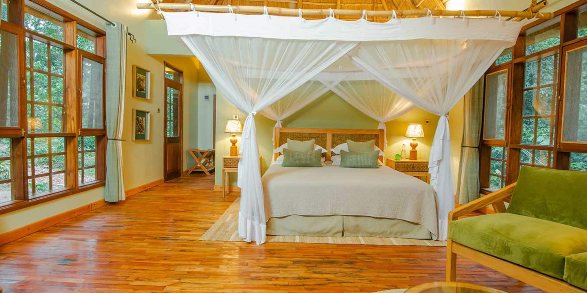 bedroom primate lodge kibale national park uganda